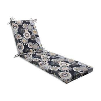 Crosby Floral Outdoor Chaise Lounge Cushion - Pillow Perfect