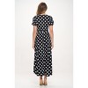 WEST K Women's Georgia Faux Wrap Dress with High-Low Hem and Tie Waist - 4 of 4