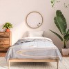 Deny Designs Twin/ Twin Extra Long Dagmar Pels Winter landscape in Lapland Comforter and Pillow Sham Pink - 3 of 4
