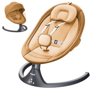 Napei Electric Baby Swing for Infants and Toddlers,with Bluetooth Music , 2 Seat Position,
5 Swing Angles with Gentle Speed-Orange - 1 of 1