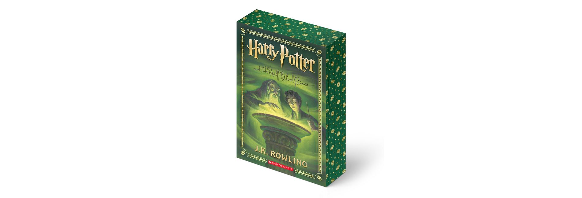 Harry Potter and the Half-Blood Prince (Stenciled Edges) (Harry Potter, Book 6) - by J K Rowling (Paperback)