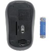 Manhattan® Success Cordless Optical Mouse, 3 Buttons, 2.4 GHz, Black and Orange - 4 of 4