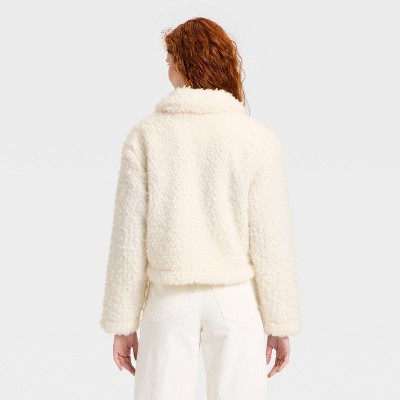 Women's Faux Shearling Jacket - Universal Thread