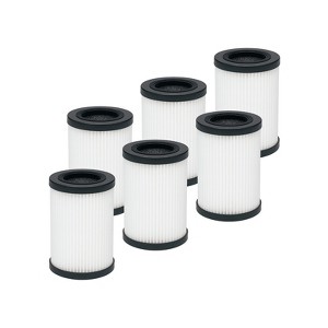 Nispira AFP2-SP Replacement Filter for Scosche FrescheAIR Car Air Purifier Remove Smoke, Dust, Chemical Smell 3-in-1 HEPA Activated Carbon, 8 Packs - 1 of 4