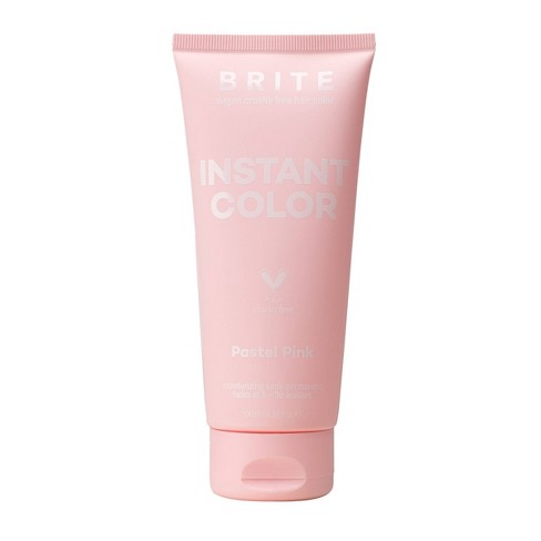 Brite Instant Semi-permanent Moisturizing Hair Color - Pastel Pink 