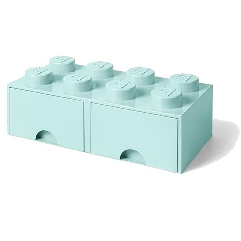 Lego Storage Brick 1 Storage Box White New OVP 