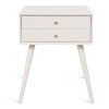 Kate and Laurel Finco Rectangle Wood Side Table, 18x15x24, White - 3 of 4