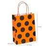 Fun Express 6 1/2" x 4" Medium Halloween Pattern Kraft Paper Gift Bags - 12 Pc. - 2 of 3