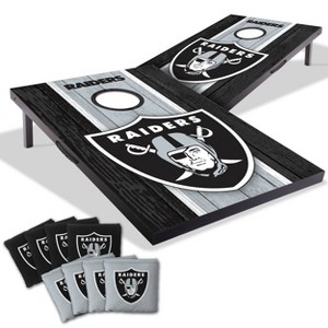 NFL Las Vegas Raiders 2'x3' MDF Toss Game Set - 1 of 4