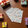 Unique Bargains Gift Wrap Paper White Kraft 27.56inch x 19.69inch 5Pcs - 2 of 4