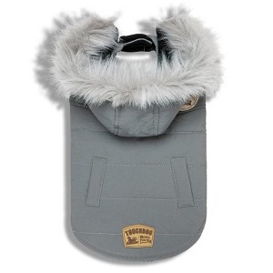 Touchdog (R) Swag Duck-Down Insulated Winter Dog Coat Parka - 1 of 4