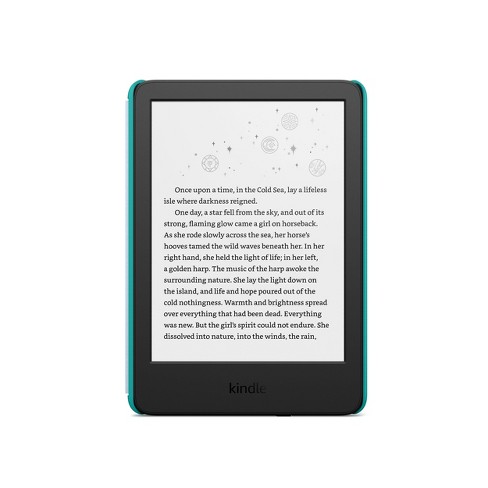 Kindle Paperwhite Kids Essentials Bundle Including Kindle Kids Device - (16  GB), Kids Cover - Emerald Forest, Power Adapter, and Screen Protector
