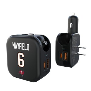 NFL Tampa Bay Buccaneers Players Game Tactic 18-Watt 2 in 1 USB A/C Charger - 1 of 3