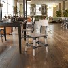 Flash Furniture Jackson 4 Pack Commercial Grade Rustic Antique White Industrial Wood Dining Chair - 2 of 4