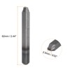 Unique Bargains High Tool Steel 0-9 Punch Number Stamp Set for Metal Wood 9 Pcs - 2 of 4