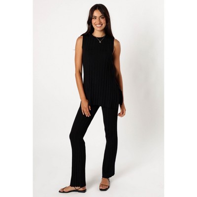 Petal and Pup Silvie Knitted Set - Black M/L