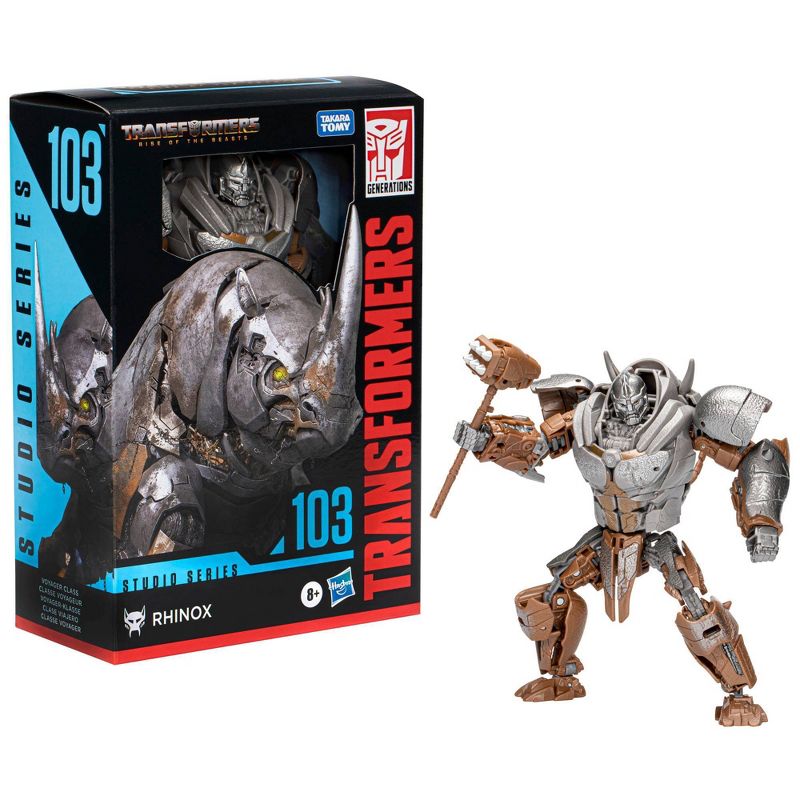 Transformers Rise of the Beasts Rhinox Studio Series 103 Action Figure, 3 of 6