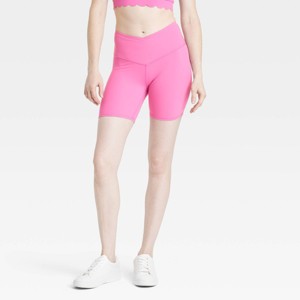 Women's V-Waistband High-Rise Bike Shorts 6" - JoyLab™ - 1 of 3