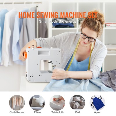 VEVOR Sewing Machine, Portable Sewing Machine for Beginners with 38 ...