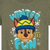 Boys' - Paw Patrol - Chase Winter Fun Short Sleeve Graphic T-Shirt - 2 of 4