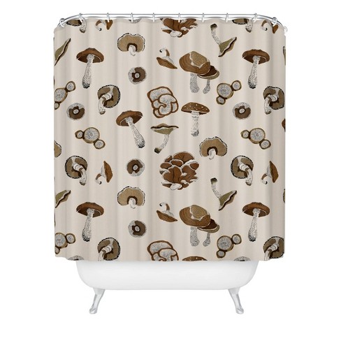 Colorful Wild Mushrooms Shower Curtain - Deny Designs : Target