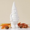 The Lakeside Collection White Ceramic Gnome - image 2 of 2