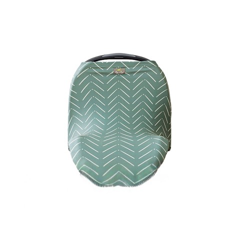Itzy Ritzy Mom Boss 4 in 1 Nursing Cover And Bib Set Sage Target