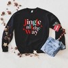 Simply Sage Market Women's Graphic Sweatshirt Jingle All The Way Colorful Stars - 2 of 3
