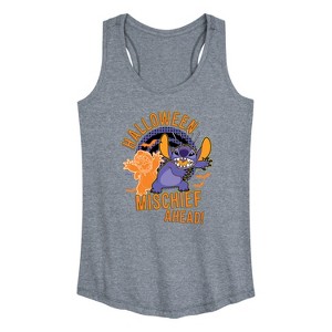 Women's - Disney - Lilo & Stitch Graphic Racerback Tank - 1 of 4