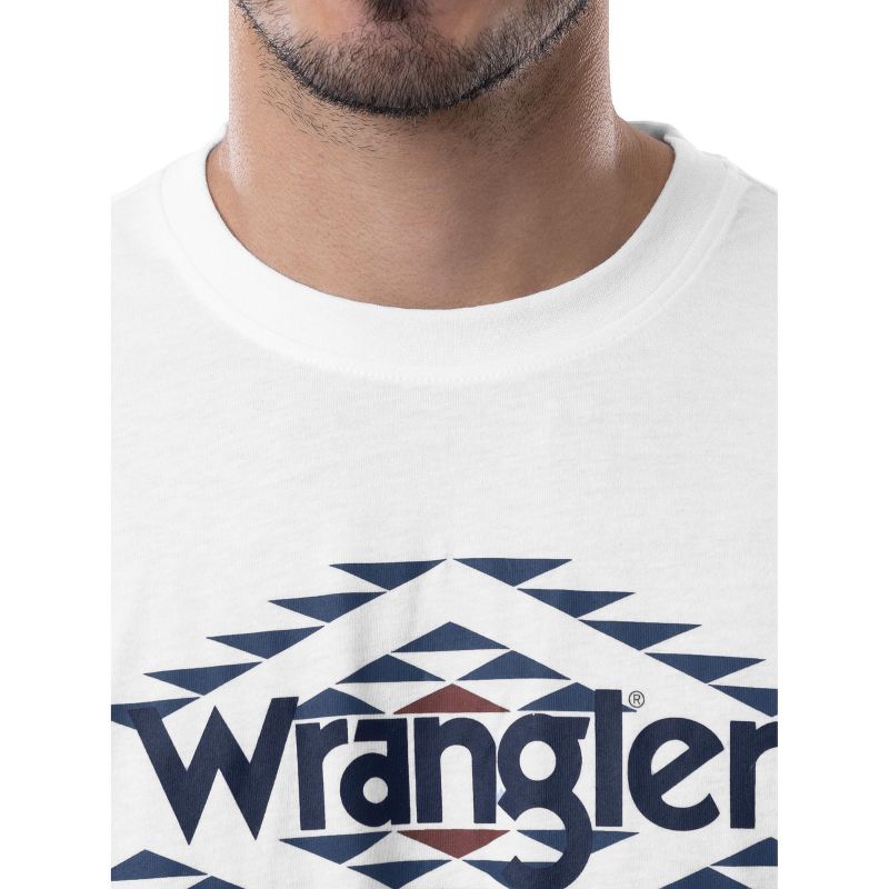 Wrangler Men's Short Sleeve Graphic Tee and Sleep Pant Pajama Set, 4 of 5