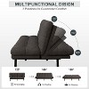 Dyonery 71"  Futon Sofa Bed, Memory Foam Modern Convertible Couch Bed,Folding Futon Sleeper Couch with Compact Living Space - 3 of 4