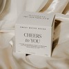 Sweet Water Decor Cheers to You 11oz Ribbed Candle with Gift Box - 3 of 3