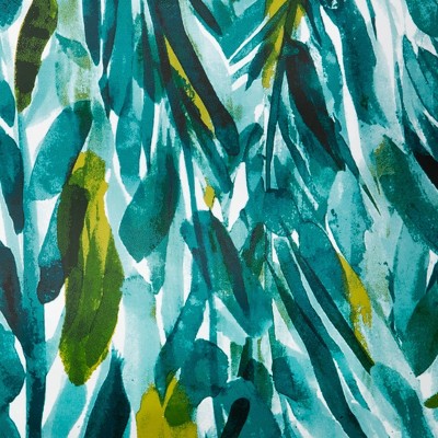 Tropical Blue and Green Self-Adhesive Vinyl Wallpaper