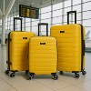 World Traveler Dejuno Motley 3-Piece Lightweight Hardside Expandable Spinner Luggage Set - 2 of 2