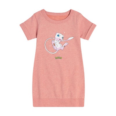 - Pokémon - Pikachu Manga Art Graphic Short Sleeve Fleece Dress