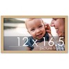 PosterPalooza | Photo Size Minimalist Yellow Picture Frame - UV Acrylic, Foam Board Backing, Hanging Hardware - 2 of 4