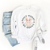 Simply Sage Market Women's Graphic Sweatshirt Be Hoppy Smiley Face - 3 of 3
