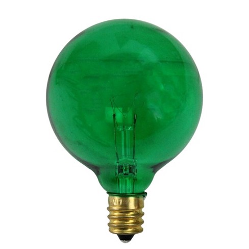 green light bulb target