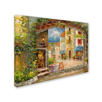 "Capri Isle" Outdoor Canvas