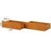 AFI Furnishings Urban Queen/King/Twin XL Size Bed Drawers in Light Toffee - 3 of 4