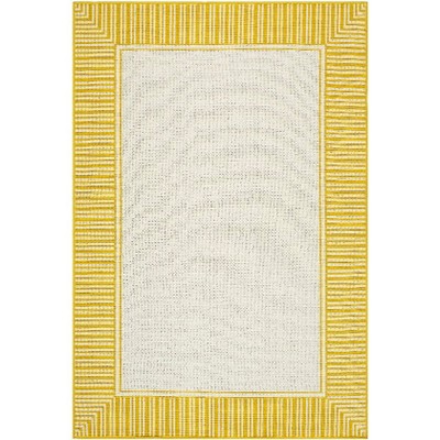 Mark & Day Balgonie 2'5"x7'10" Runner Woven Indoor and Outdoor Area Rugs Sunflower Yellow: Stain-Resistant, Pet Friendly, Olefin