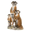 Design Toscano The Meerkat Family Sculpture - Multicolored - 3 of 4