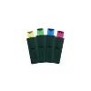 Perfect Holiday 70 LED Indoor/Outdoor Wide Angle 5MM LED Green Cable Christmas String Lights - Multicolor - 2 of 4