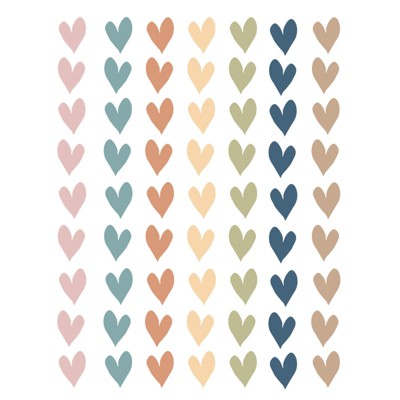 Teacher Created Resources Everyone is Welcome Hearts Mini Stickers, Pack of 378 (Pack of 10)