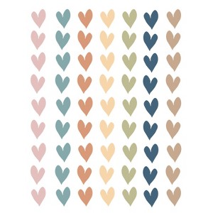 Teacher Created Resources Everyone is Welcome Hearts Mini Stickers, Pack of 378 (Pack of 10) - 1 of 1