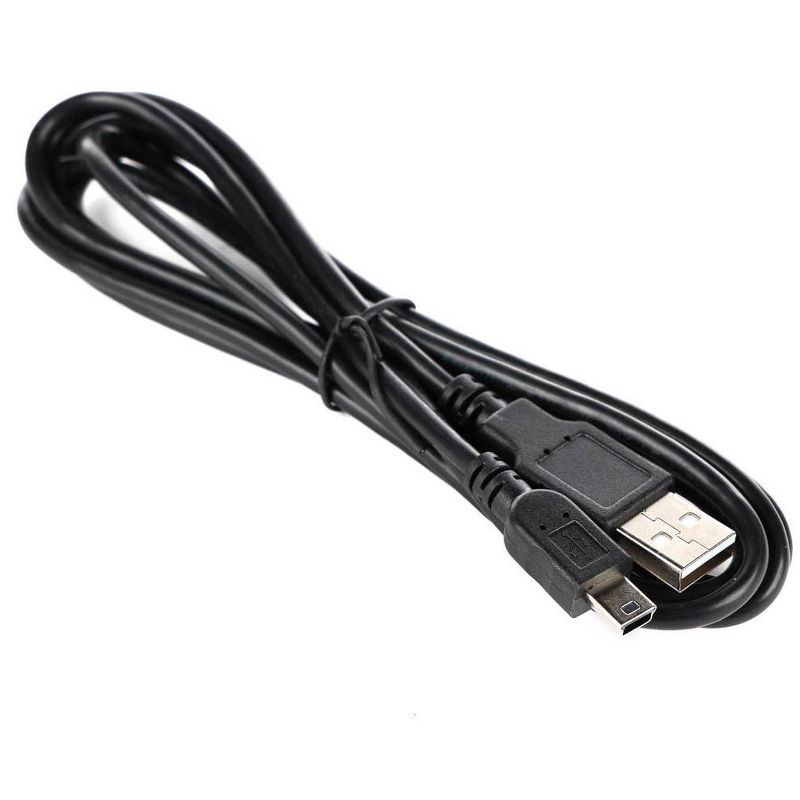 Monoprice USB A to Mini-B 2.0 Cable - 6 Feet - Black | 5-Pin 8/28AWG, 4 of 7