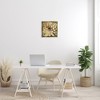 Stupell Industries Yellow Botanical Succulent Bloom Painting, 18" x 18" - 2 of 4