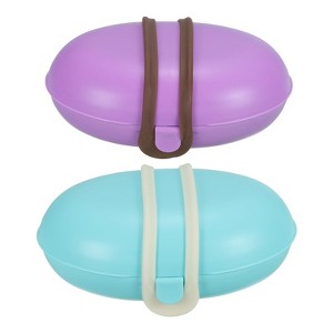 Unique Bargains Travel Soap Case with Band - 1 of 4