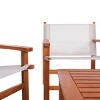 Mardin Patio Outdoor Dining Set - Natural/Beige - Safavieh - image 4 of 4