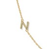 Kendra Scott 14K Gold Over Brass Mini "N" Initial Pendant Necklace - Gold - 3 of 3